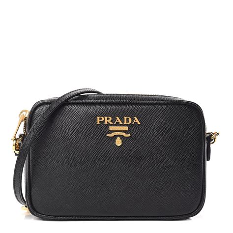 prada saffiano leather camera bag talco|PRADA Saffiano Camera Crossbody Black Talco .